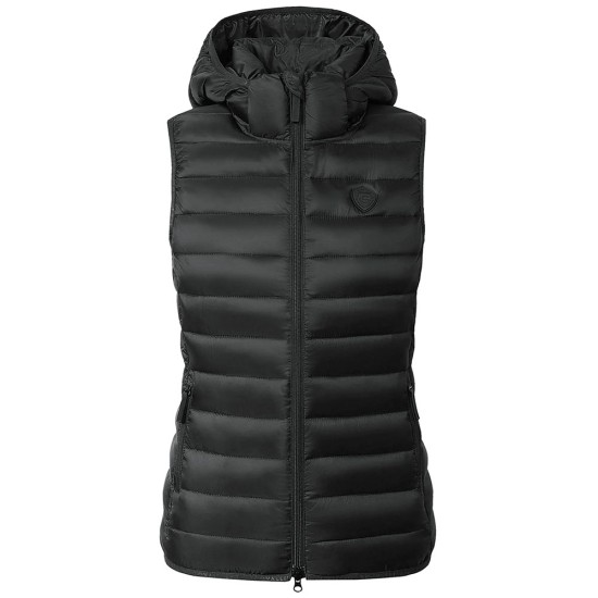 Covalliero Quilted Waistcoat - Black image