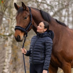 Covalliero Quilted Jacket - Dark Navy