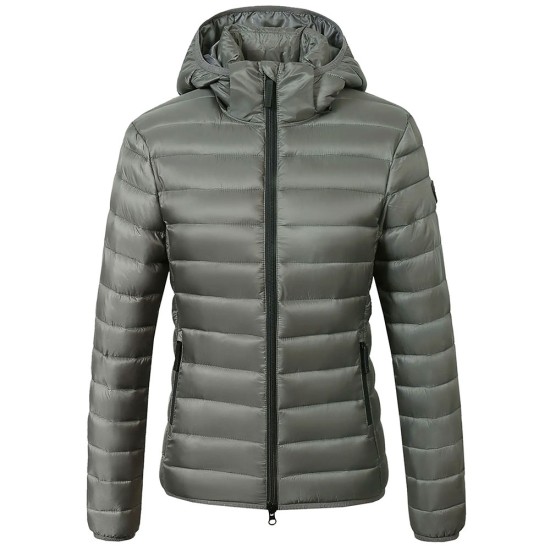 Covalliero Quilted Jacket - Steel Grey image
