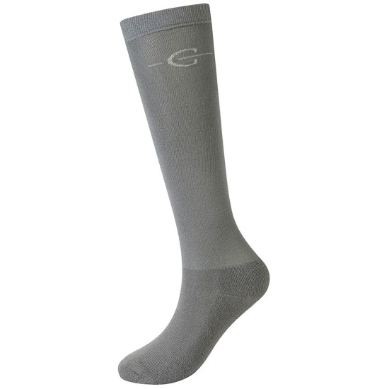 Covalliero Tall Riding Socks - Steel Grey image