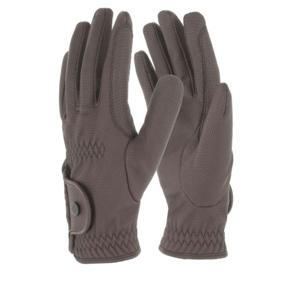 Covalliero Winter Riding Gloves - Chocolate image