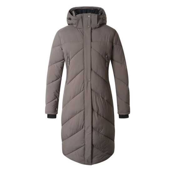 Covalliero Winter Long Coat - Chocolate image