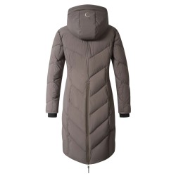 Covalliero Winter Long Coat - Chocolate