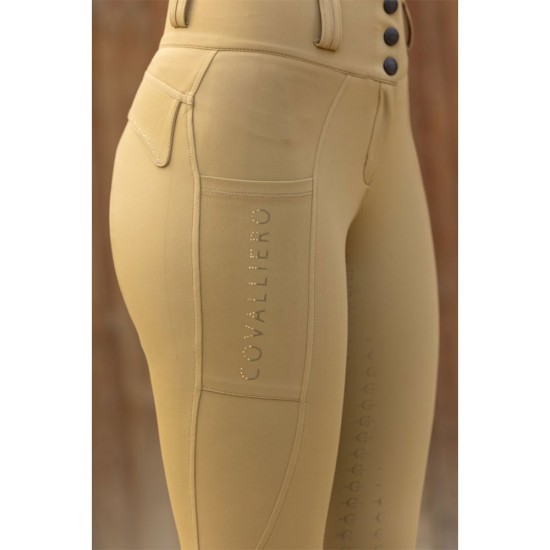 Covalliero High Waist Breeches - Walnut image