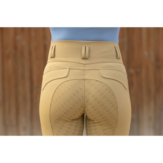 Covalliero High Waist Breeches - Walnut image