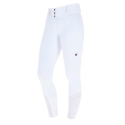 Covalliero High Waist Breeches - White