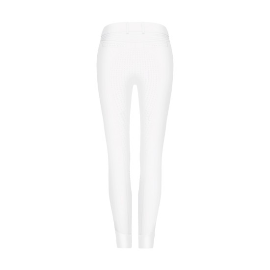 Cavallo Youths Calima Grip Riding breeches - White Young Rider image