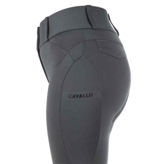 Cavallo Candera Grip Breeches - Silver Pine image