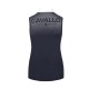 Cavallo Women's Dark Blue sleeveless Sava competition shirt. Competition Clothing image
