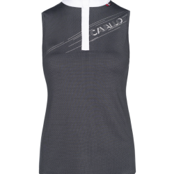 Cavallo Women's  Salsa sleeveless Function competition shirt - Black