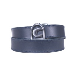 Cavallo Tola Blue leather unisex belt
