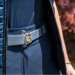 Cavallo Tola Blue leather unisex belt