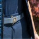 Cavallo Tola Blue leather unisex belt image