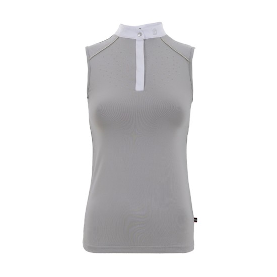 Cavallo Dikra womens competition shirt - Cloud Grey Competition Clothing image