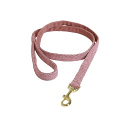 Kentucky dogwear wool collection dog lead - Light Pink