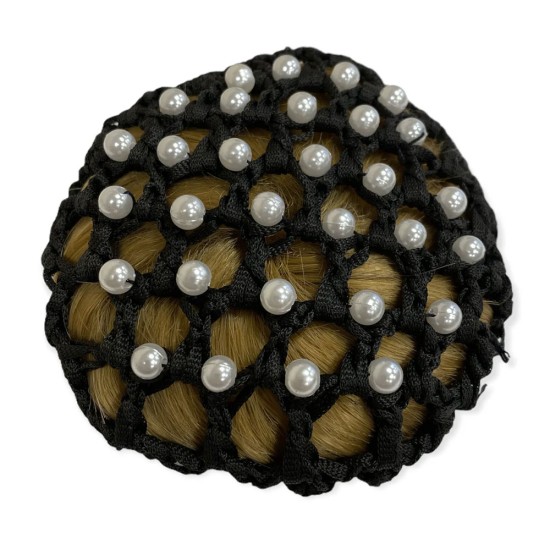 Equetech Pearl Bun Net - Black image