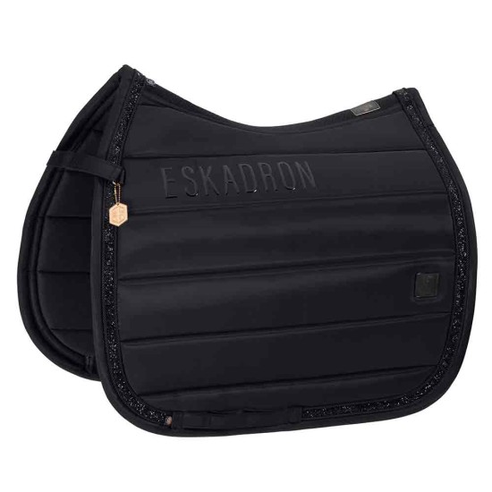 Eskadron High Gloss Jewel Saddlepad - Black image