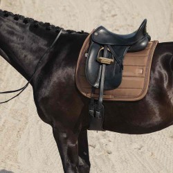 Eskadron High Gloss Jewel Saddlepad - Cognac