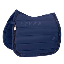 Eskadron High Gloss Jewel Saddlepad - True Blue