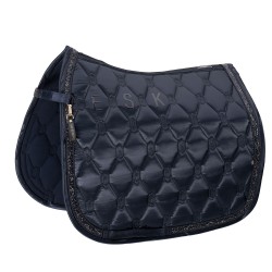 Eskadron Satin Jewel Saddlepad - Navy