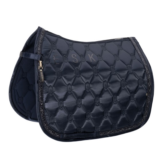 Eskadron Satin Jewel Saddlepad - Navy image