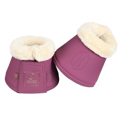 Eskadron Faux Leather Faux Fur Overreach Boots - Wildberry