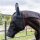 Kentucky Horsewear Fly Mask Heart with Ears and Nose - Black image