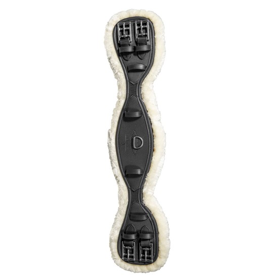 Kentucky Horsewear Sheepskin Anatomic Short Girth - Black image