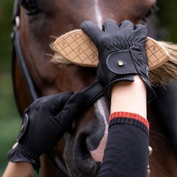 Roeckl Grip Black Riding Gloves