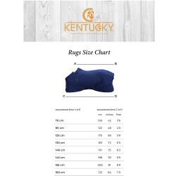 Kentucky Horsewear Stable rug 0g - Navy