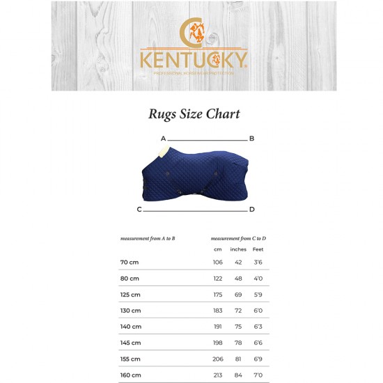 Kentucky Horsewear Show Rug - Pine Green