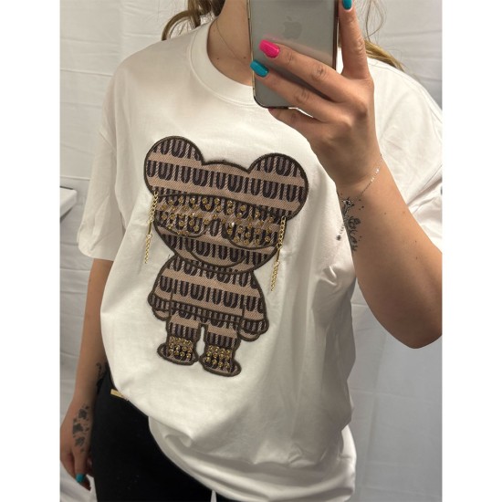 IB Embellished Bear T-Shirt image