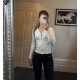 IB Half Zip Cable Knit Jumper - Beige image