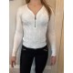 IB Half Zip Cable Knit Jumper - Beige image