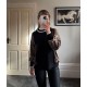 IB Knitted Leopard Jumper - Black image