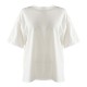 IB New York Embossed Back T-Shirt - White image