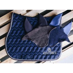 Kentucky Horsewear Logo Jump Saddlepad - Navy