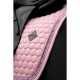Kentucky Horsewear Dressage Glitter Band Saddlepad - Fuchsia image