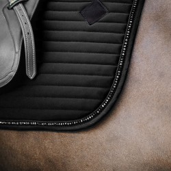 Kentucky Horsewear Dressage Pearls Saddlepad - Black