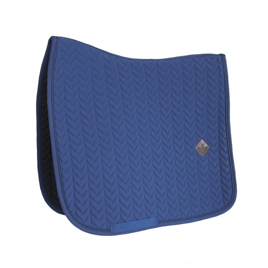 Kentucky Horsewear Dressage Fishbone Saddlepad - Navy image