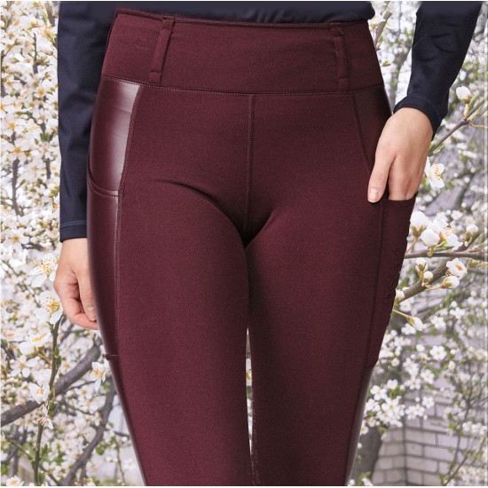 PS of Sweden Cindy riding tights - Wine image