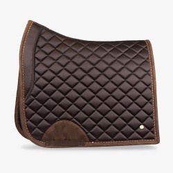 PS of Sweden Suede Dressage Saddle Pad - Coffee