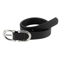 Pikeur Faux Leather Belt - Black