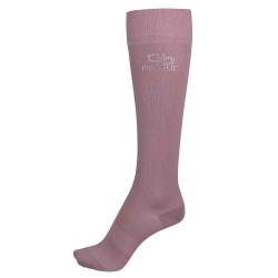 Pikeur Rhinestone Socks - Pale Mauve