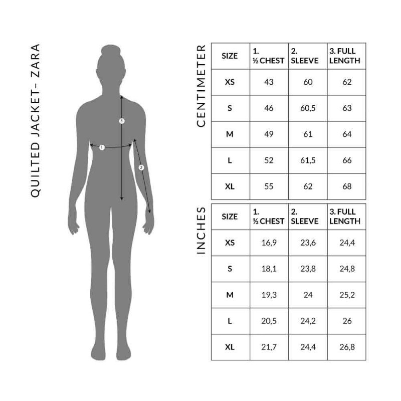 Zara Size Chart