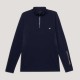 Tommy Hilfiger Mens 1/4 Zip Thermo Shirt Desert Sky image