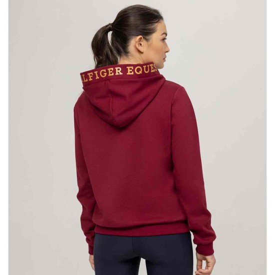 Tommy Hilfiger Colorado Logo Hoodie Rouge image