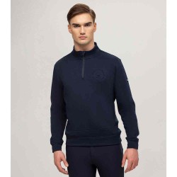 Tommy Hilfiger Dallas 1/4 Zip Sweatshirt Desert Sky