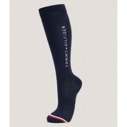 Tommy Hilfiger Lisbon Studded Riding Socks - Desert Sky