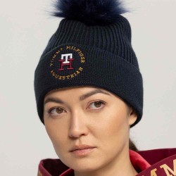 Tommy Hilfiger Vancouver Pom Pom Beanie Desert Sky